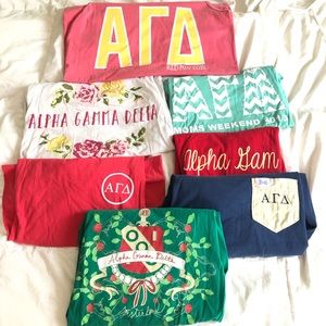 Alpha Gamma Delta shirt bundle